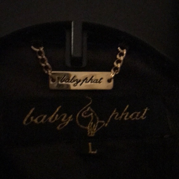 Woman’s leather jacket by Baby Phat . - Picture 9 of 11